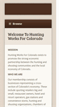 Mobile Screenshot of huntingworksforco.com